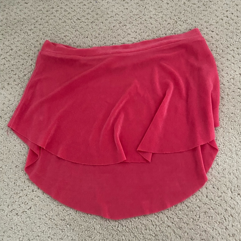 flamingo bullet pointe skirt